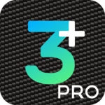 3+ pro android application logo